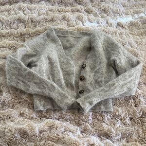 Anine Bing Cozy Gray Women's Sweater